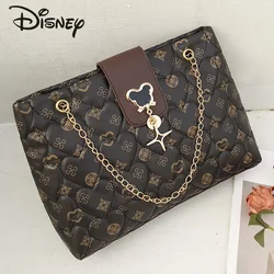 Disney Mickey New Women's Handbag Fashionable High Quality Women's Crossbody Bag Cartoon Large Capacity Commuter Women's Bag