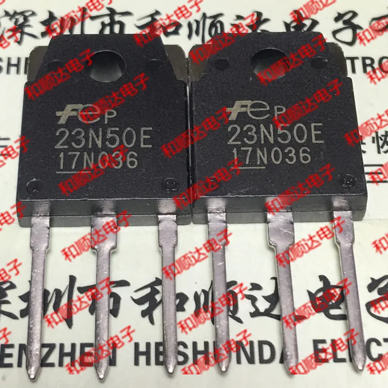 10PCS/Lot FMH23N50E 23N50E or FMH23N50ES 23N50ES 23N50 or FMH23N60E 23N60E TO-3P 23A 500V Power MOSFET Transistor