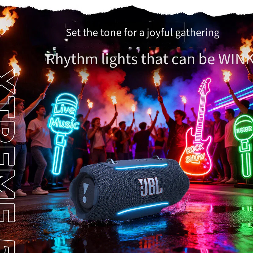 JBL XTREME5 Outdoor Party Bluetooth Bass Cannon Long Range High Power Self Driving Picnic Dustproof Waterproof Speaker