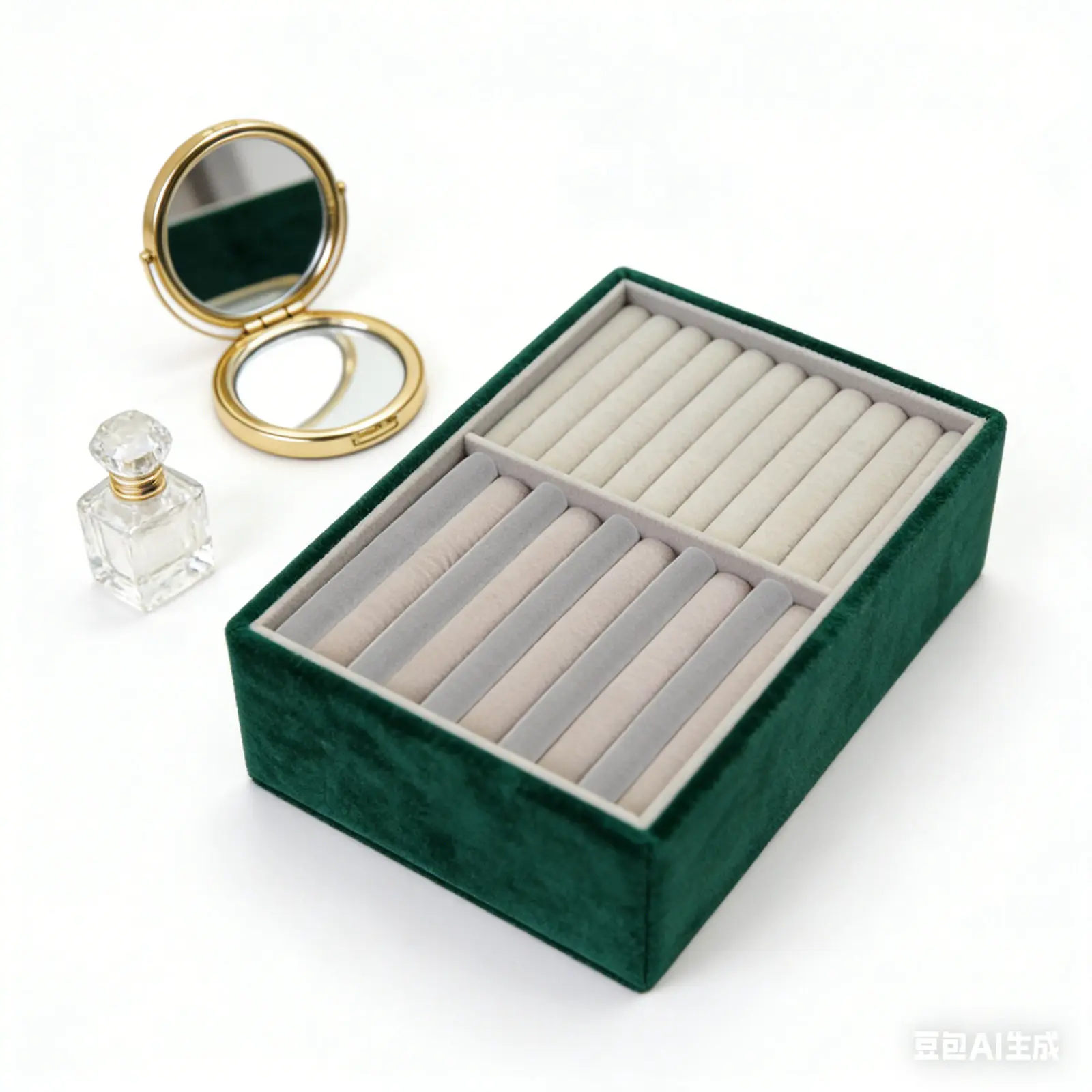 

24Pcs Jewelry Box Sponge Strips High-Density Flexible Cuttable Divider Inserts Organizer Tray Drawer Partitions Storage