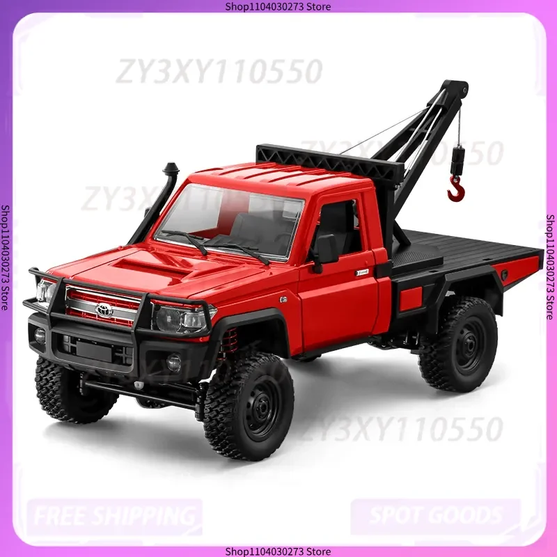 

Mangniu's new product MN-82T Toyota LC79 pickup truck four-wheel drive remote control vehicle off-road vehicle rescue vehicle