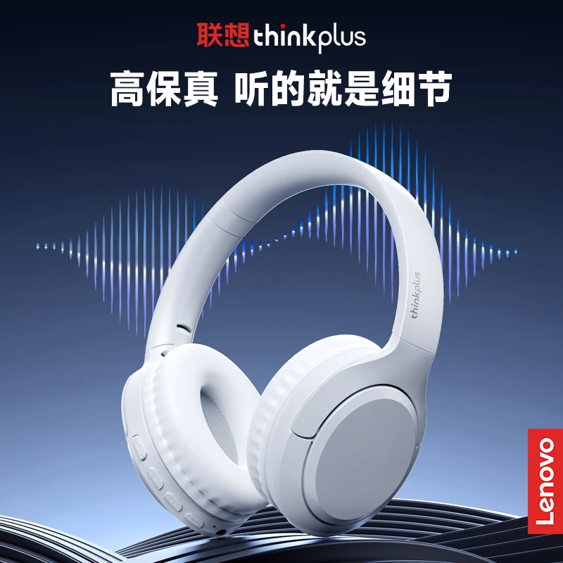 Choice New Lenovo Th53 Wireless Bluetooth 5.4 Headphones Hi-Fi High Quality Music Gaming Headset Fashion Sports Earphones