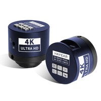 Hayear 4K UHD Microscope Camera 8MP HDMI USB Type-C IMX678 Industrial Digital Electronic Microscope for Phone Repair Soldering