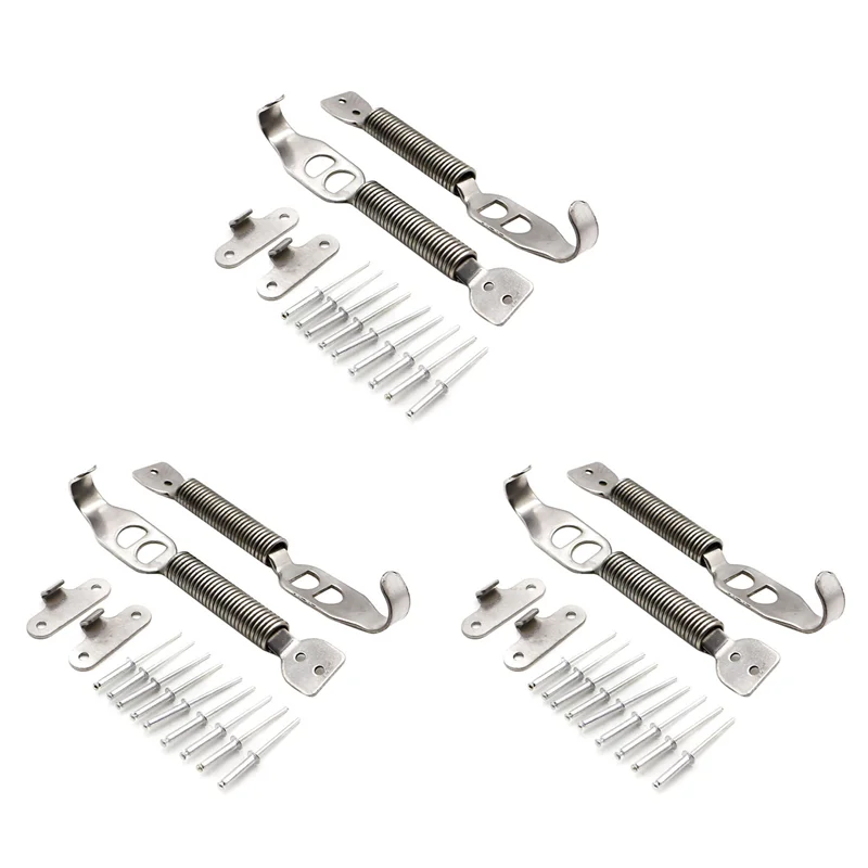 

6X автомобильное гоночное крепление из алюминиевого сплава, крюк для капота, комплект замков, защелка, пружинная застежка