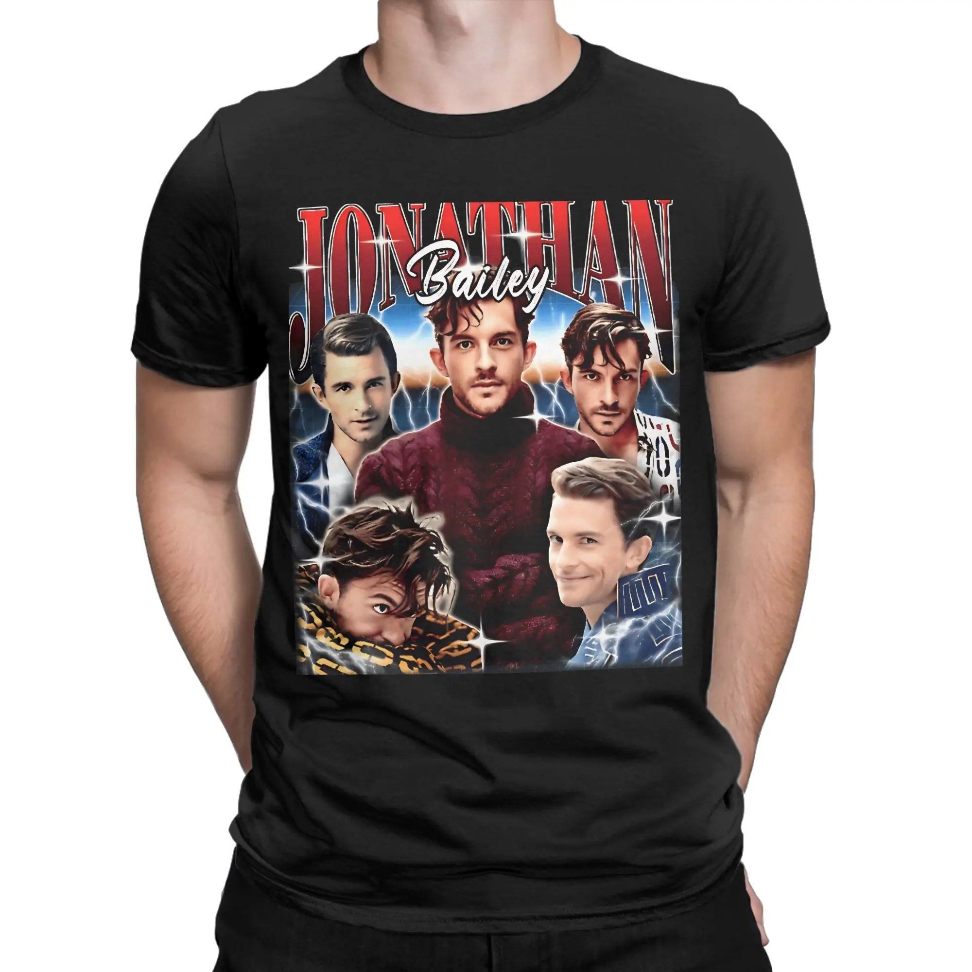 Fiyero Jonathan Bailey Wicked T Shirts for Men Women Cotton Funny T-Shirt Round Collar  Tee Shirt Short Sleeve Clothes Plus Size