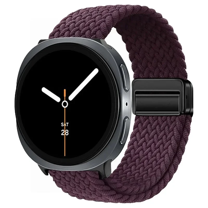 Geflochtenes Solo-Loop-Armband für Samsung Galaxy Watch 8 40/44mm Zubehör Nylon-Armband Correa Galaxy Watch 8 Classic Band 46mm – Detail 26