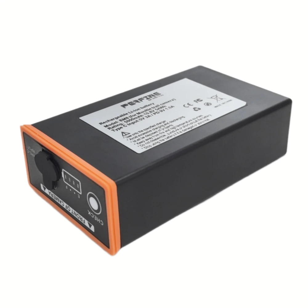 

Perfine Battery EM8 for Cameras Power Mag 5000mAh 10.8V Replacement Moultrie Edge Pro/2/2P Lithium Battery Rechargeable MMA-EM8