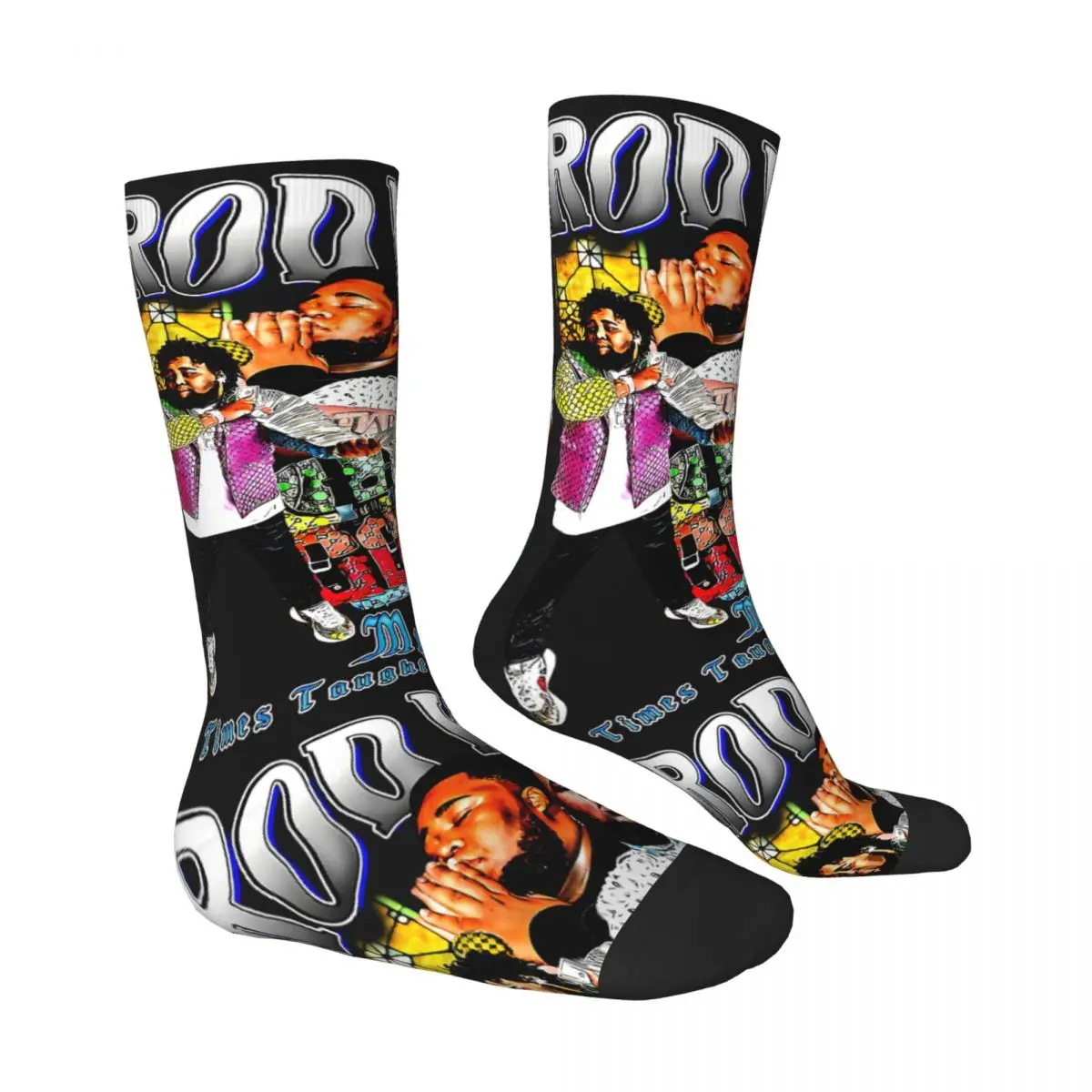 Rod Wave Vintage 90 Men Women Socks Cycling Novelty Spring Summer Autumn Winter Stockings Gift