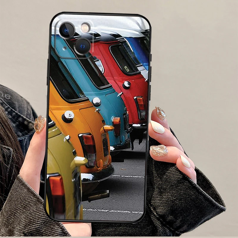 CLASSIC CARS Cover For iPhone 14 11 12 13 15 16 Pro Max Mini Plus X XR XS Max Case