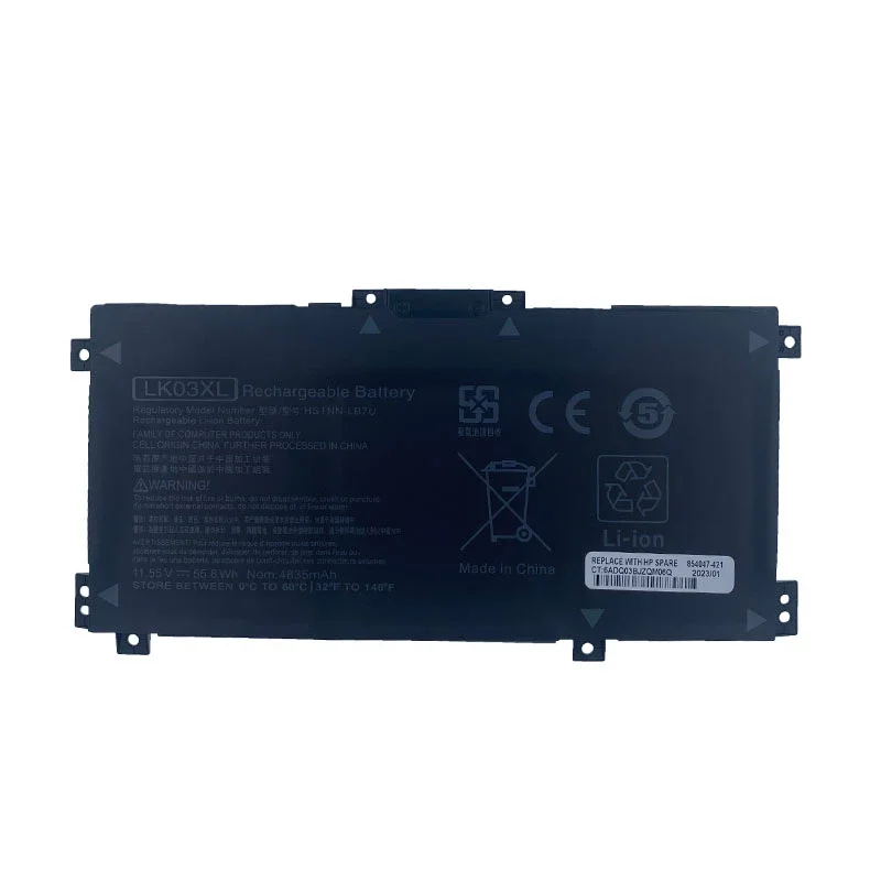 

For LK03XL Laptop Battery For HP HSTNN-UB7I TPN-W127 W128 1129 LK03055XL 916368-421 916368-541 HSTNN-LB8J envy 15 x360 15-bp