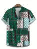 Vintage Paisley Printed Hawaiian Shirt for Men