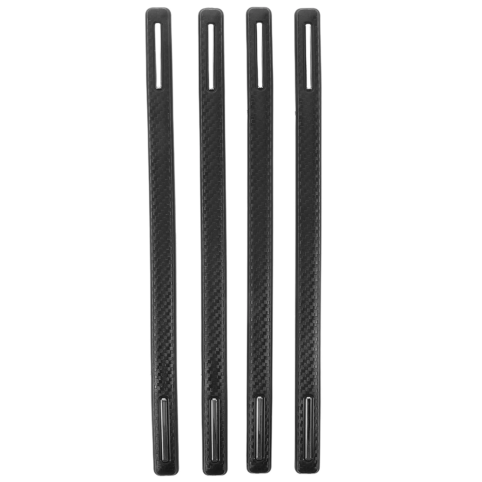 

4 Pcs Door Anti-collision Strip Automotive Protector Edge Trim Anti-rub Universal Car Sticker Corner Guard Replacement Parts