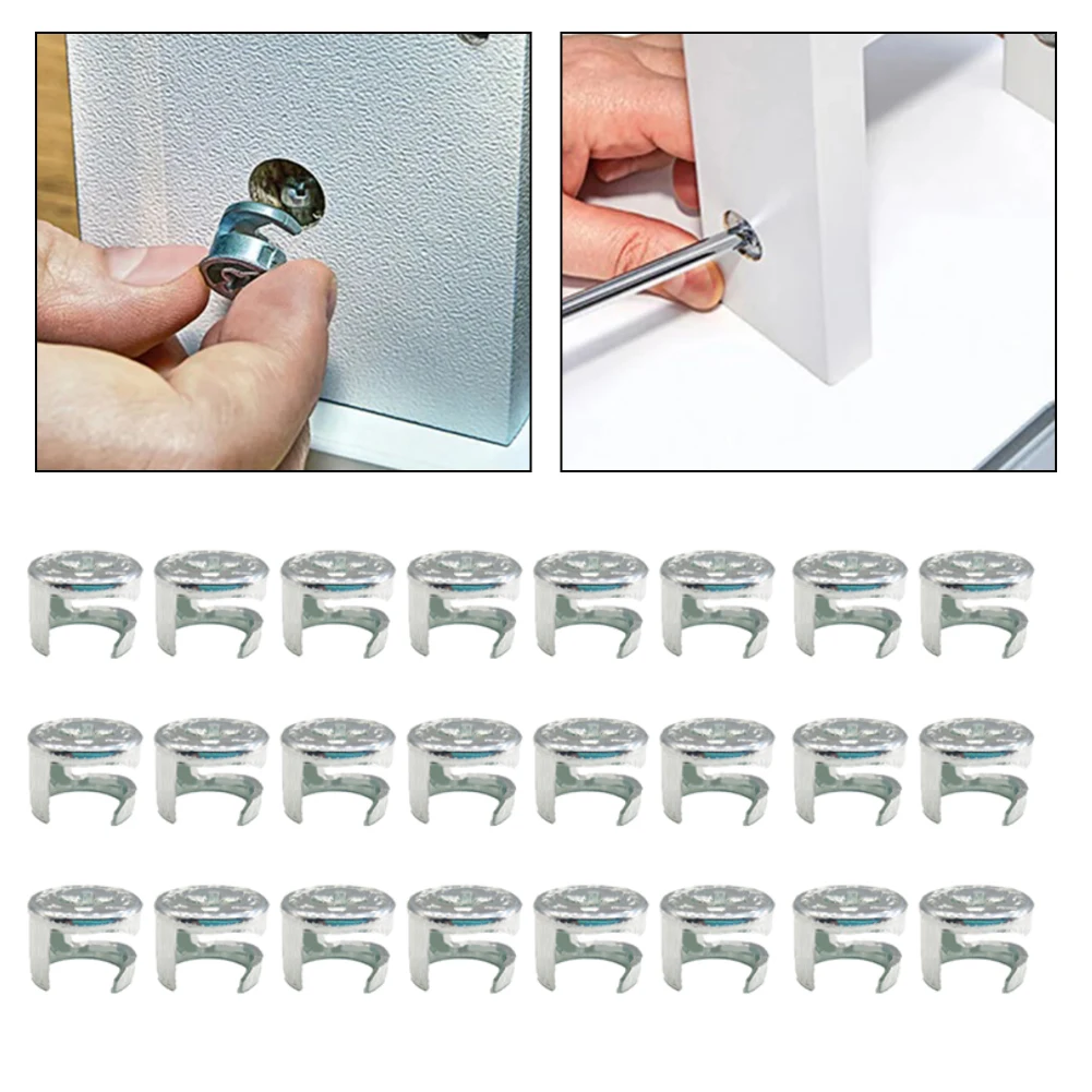 DIY Assembly DIY Projects Easy Assembly Nut Cam Lock Connector Easy Installation High-Quality Material Long-Lasting Performance