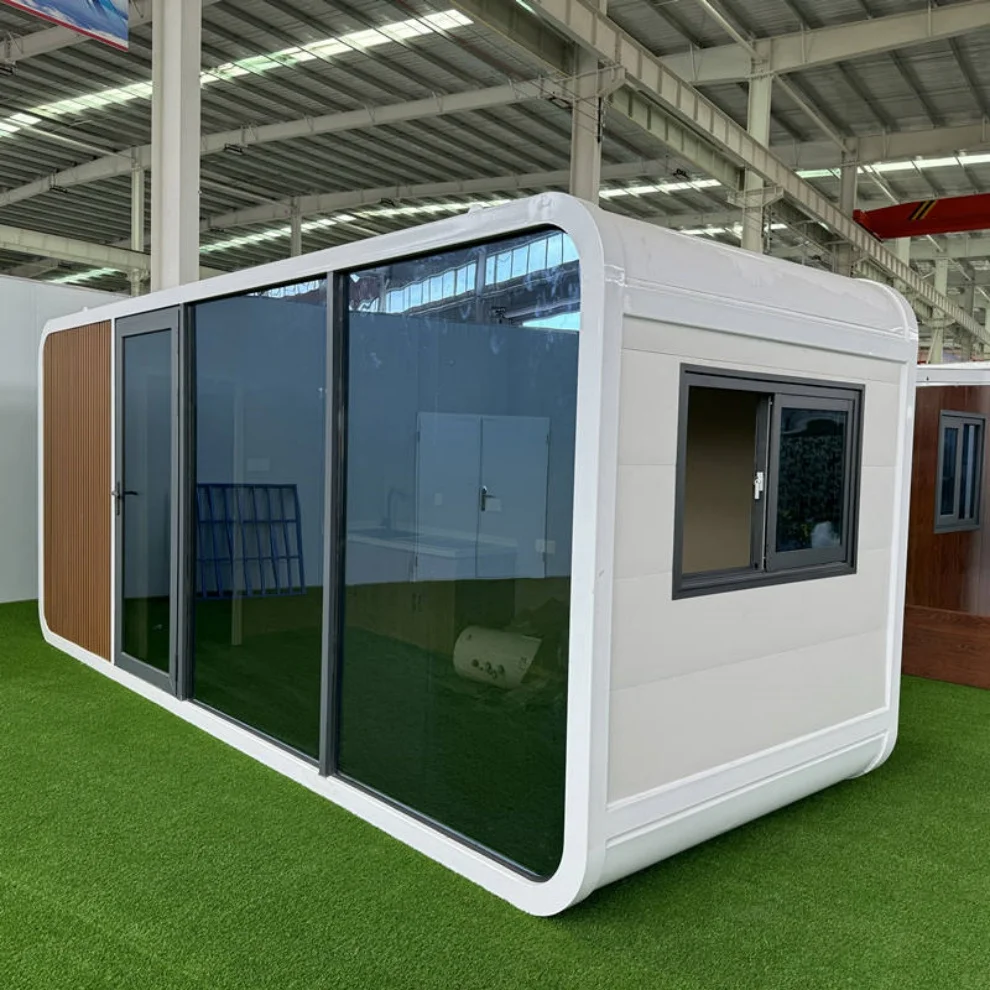 Luxury 20FT 40FT Modular Shipping Prefab Container Office Portable Apple Home Tiny Cabin House