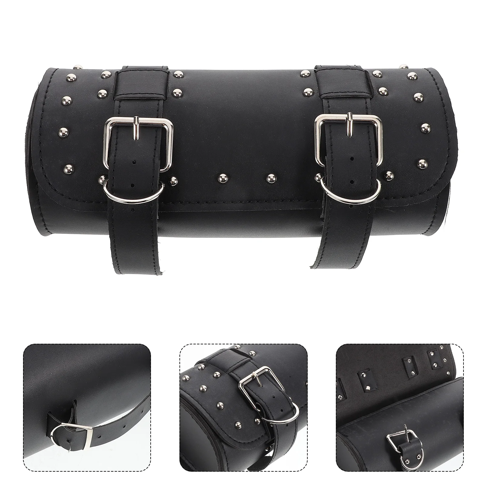 

Motorcycle Side Bag Saddlebag Bike Motorbike Tool Pouch Rear Rack Toolkit