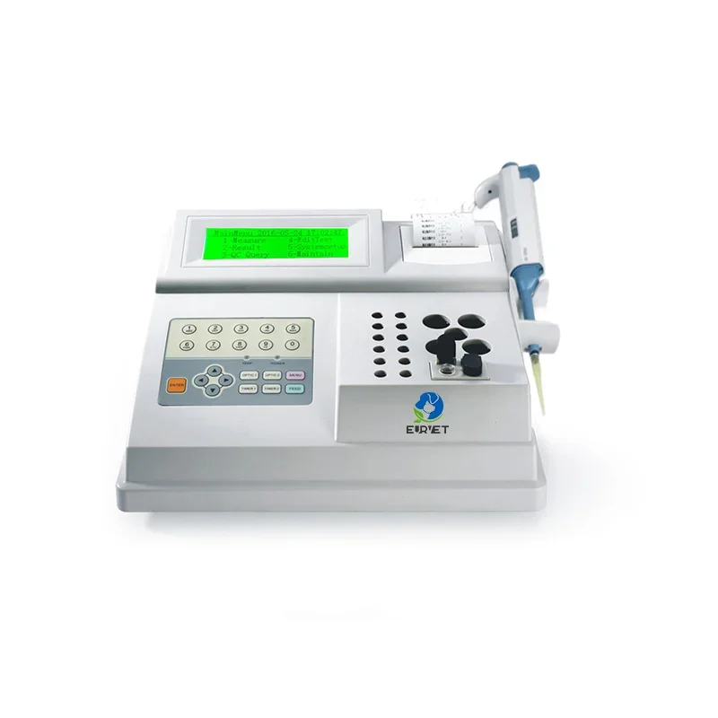 EURVET High Precious 2 Channel Coagulometer  Coagulation Analyzer Professional Automatic Coagulation Analyzer