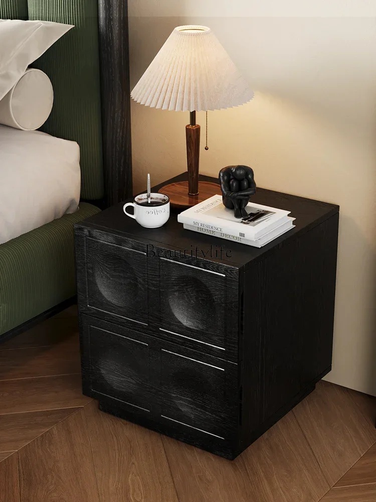 

35*High-Grade Square Small Sofa Storage Cabinet Bedroom Drawer-Style Bedside Cabinet