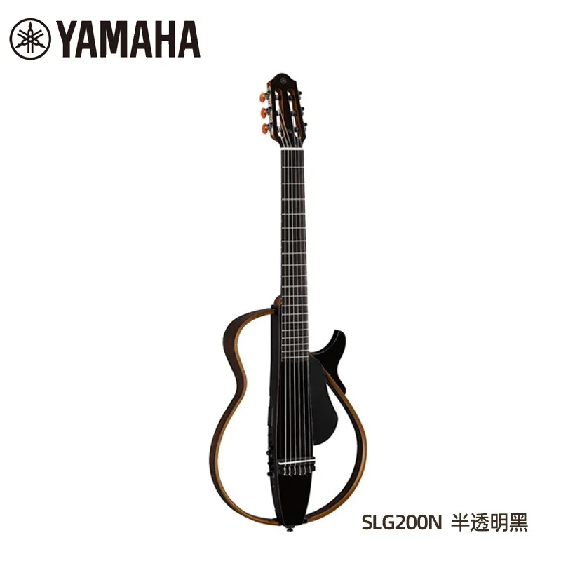 Yamahas SLG200N 39 Inch Full Single Silent Guitar Portable Classical Electric Case Mahogany Travel Artefact Classical Guitar