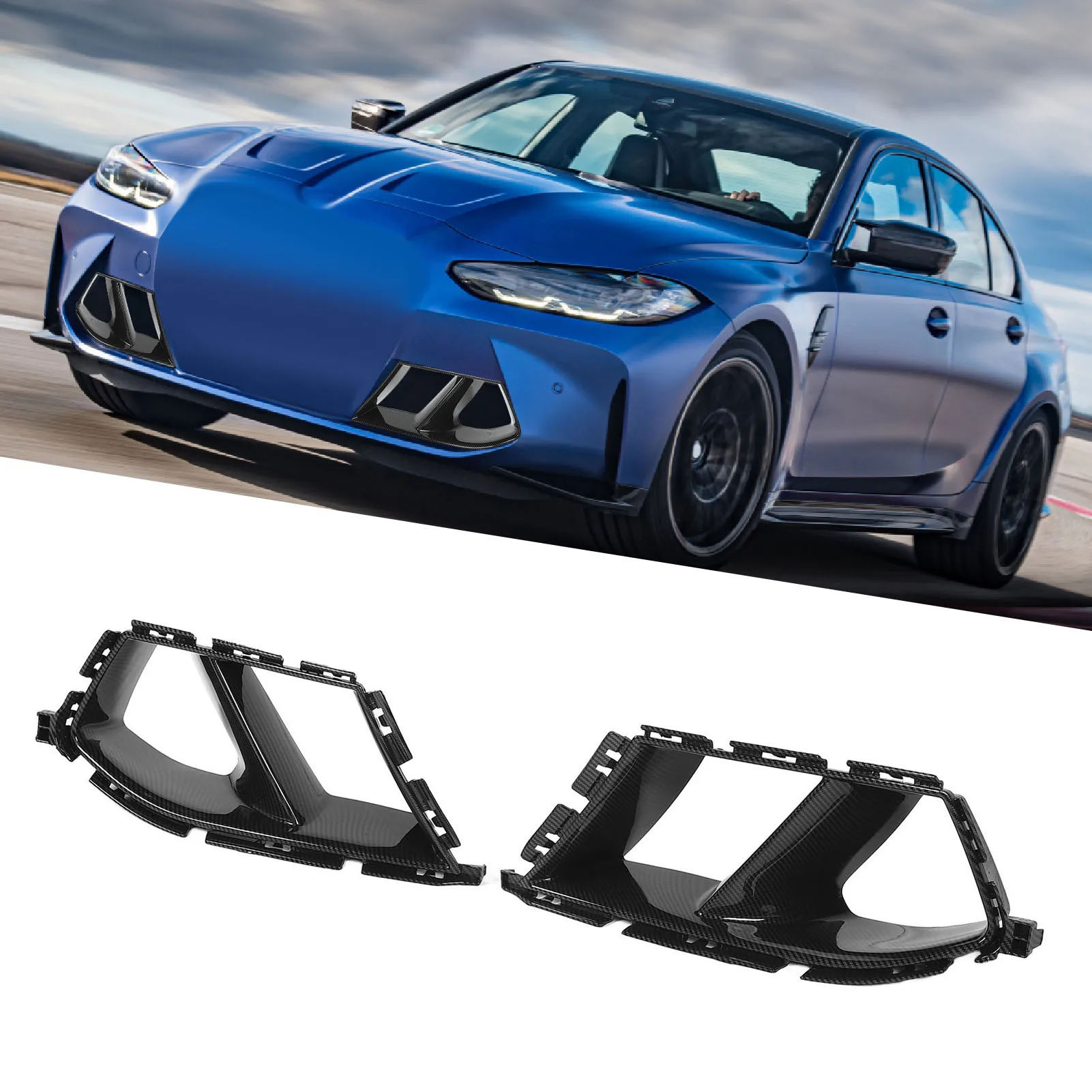 

MP Style Front Bumper Grill for G80/G82 M3/M4 (2021-2025) - Improved Airflow & Impact Resistant