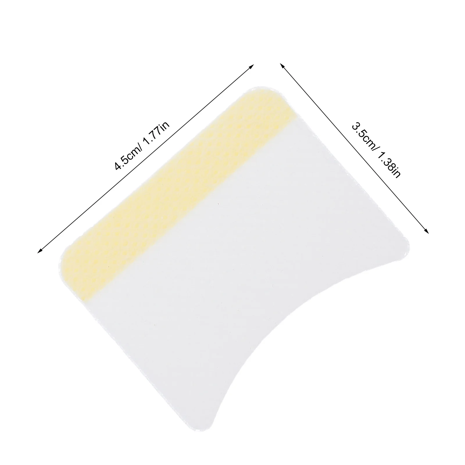 160 個の弧状メイク落としパッドまつげクリーム除去ツール化粧品クリーニングパッド女性のためのメイクアップアクセサリー顔