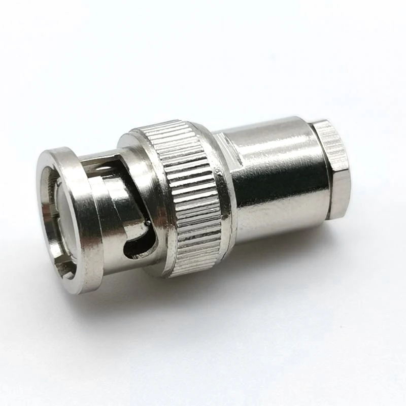 1/5/10Pcs BNC Male Plug Clamp RF Coaxial Connector, Wire Terminals for RG58 RG142 LMR195 RG400 Coax Cable