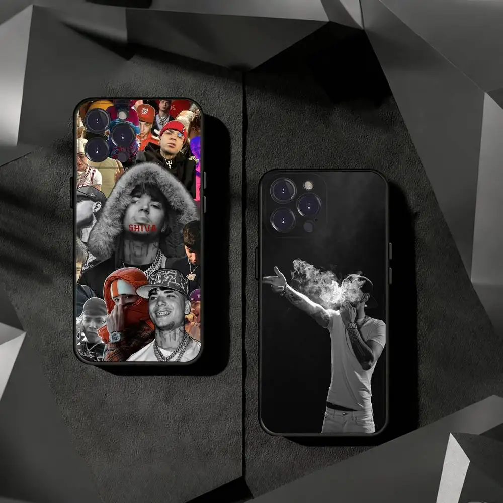 

S-Shiva Rapper Phone Cases For iPhone 17 16 15 14 13 12 11 Pro Max Plus Luxury Camera Protection Plastic