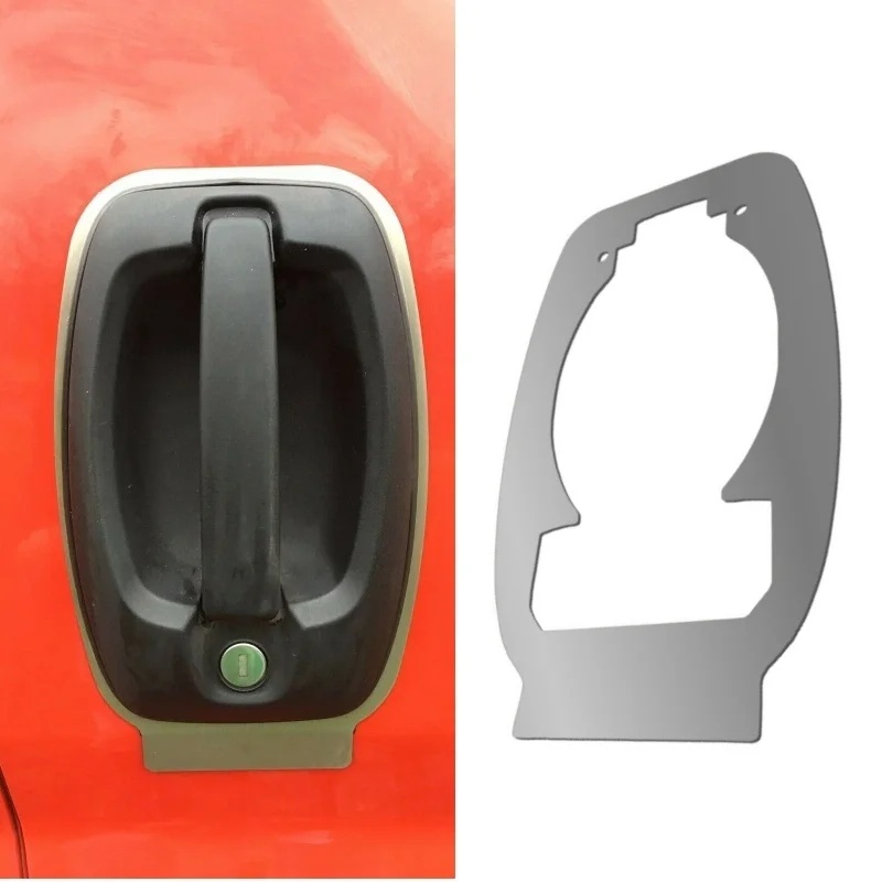 1set Edelstahl Türgriff Pro Platte Anti-Burglar Für Citroen Relais/Fat Ducato/Peugeot Boxer ab 2006-Auto Werkzeuge