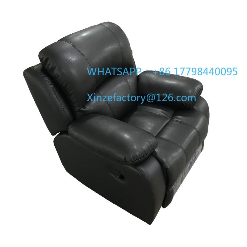 

Customizable living room single sofa modern leather