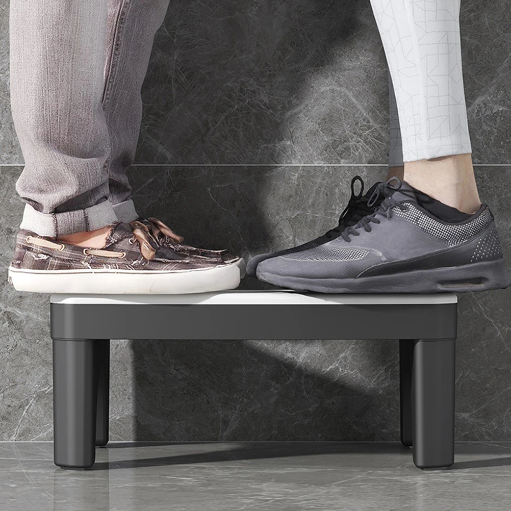 

Thickened Toilet Footstool Non-Slip Portable Bathroom Step Stool Space-Saving Ergonomic Heavy Duty For Home Use Squatting