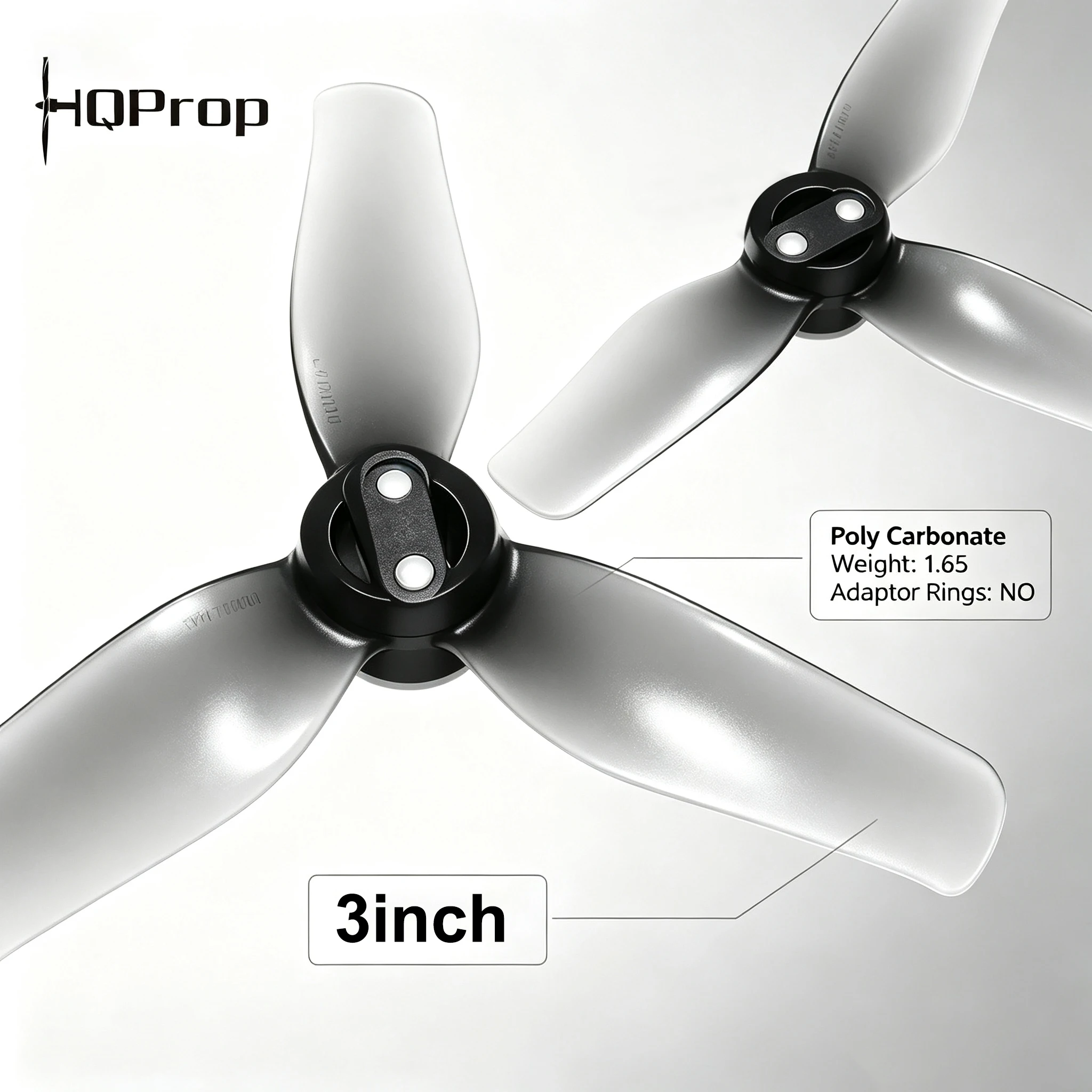 2/4 أزواج من مراوح HQProp 3X3X - مراجعة Drone Racing Motor وسعره