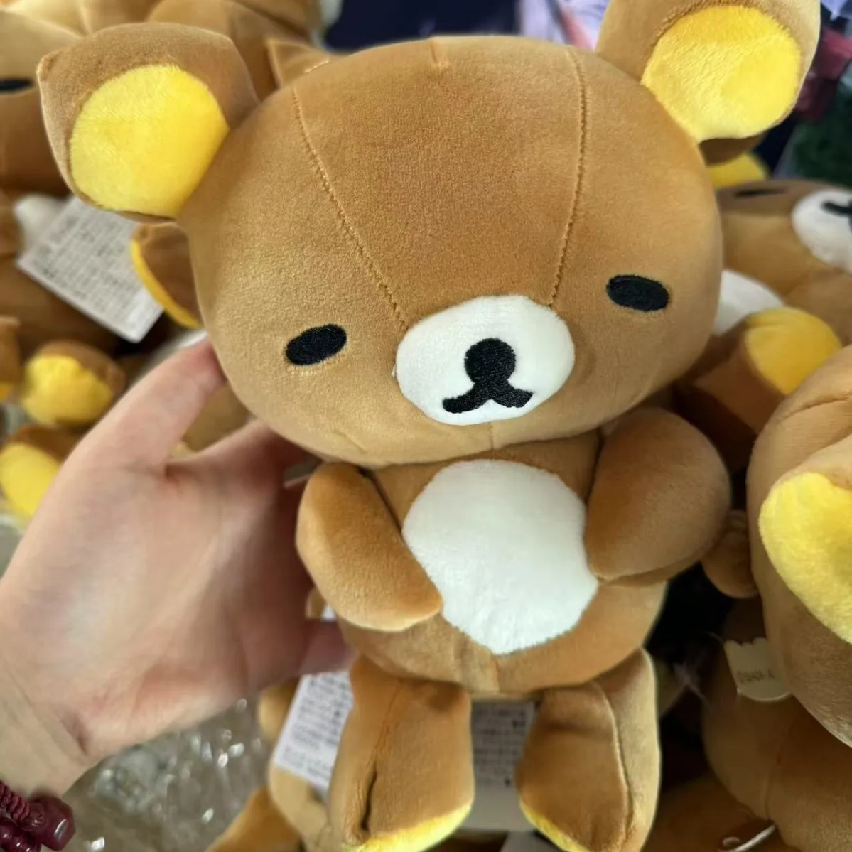 20Cm Leuke Rilakkuma Pluche Kussen Cartoon Dier Beer Gevulde Pop Kuma Plushies Kussen Kawaii Room Decor Speelgoed Cadeau Voor kinderen