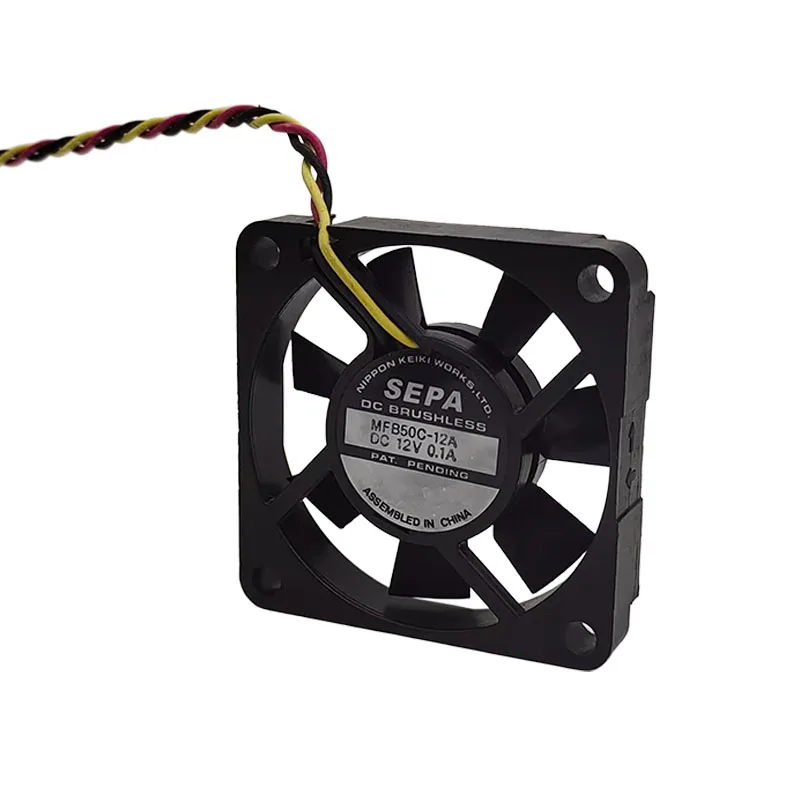 

НОВЫЙ ОРИГИНАЛЬНЫЙ MFB50C-12A 12 В 0,10 А 5010 50*50*10 мм Радиатор охлаждающего вентилятора