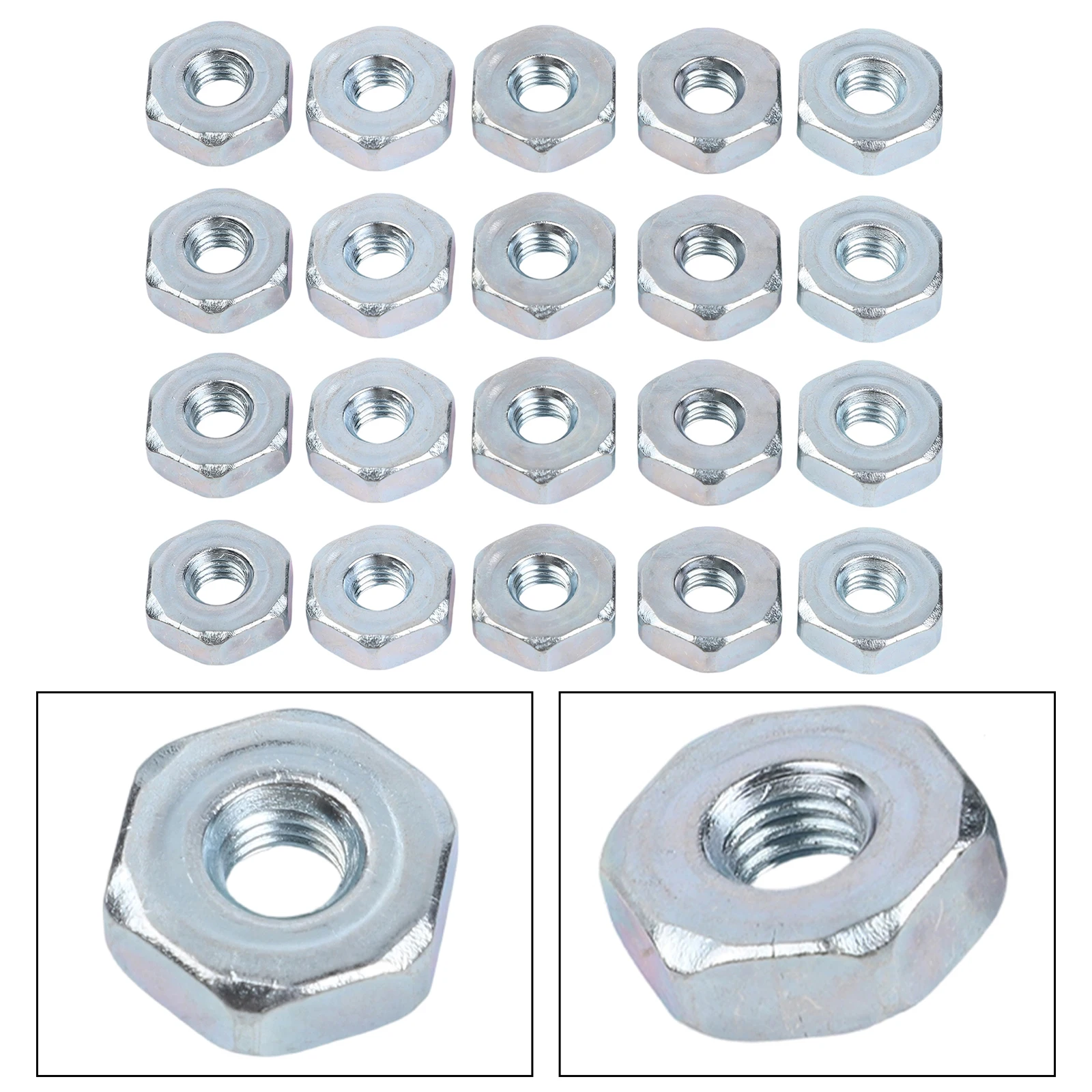 20PCS Chainsaw Guide Plate Nuts For For MS170C 171 180 181 210 211 230 231 240 250 251 260 270 280 290 291 310 311 340 360