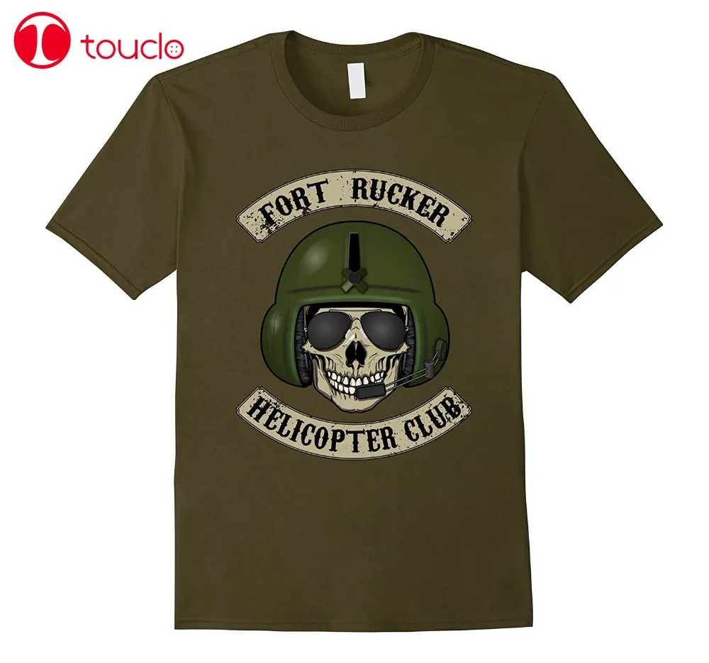 Summer Fashion Fort Rucker Helicopter Club T Shirt Pilot Crew Chief Tee Tee Shirt Teacher Shirts For Women New Popular