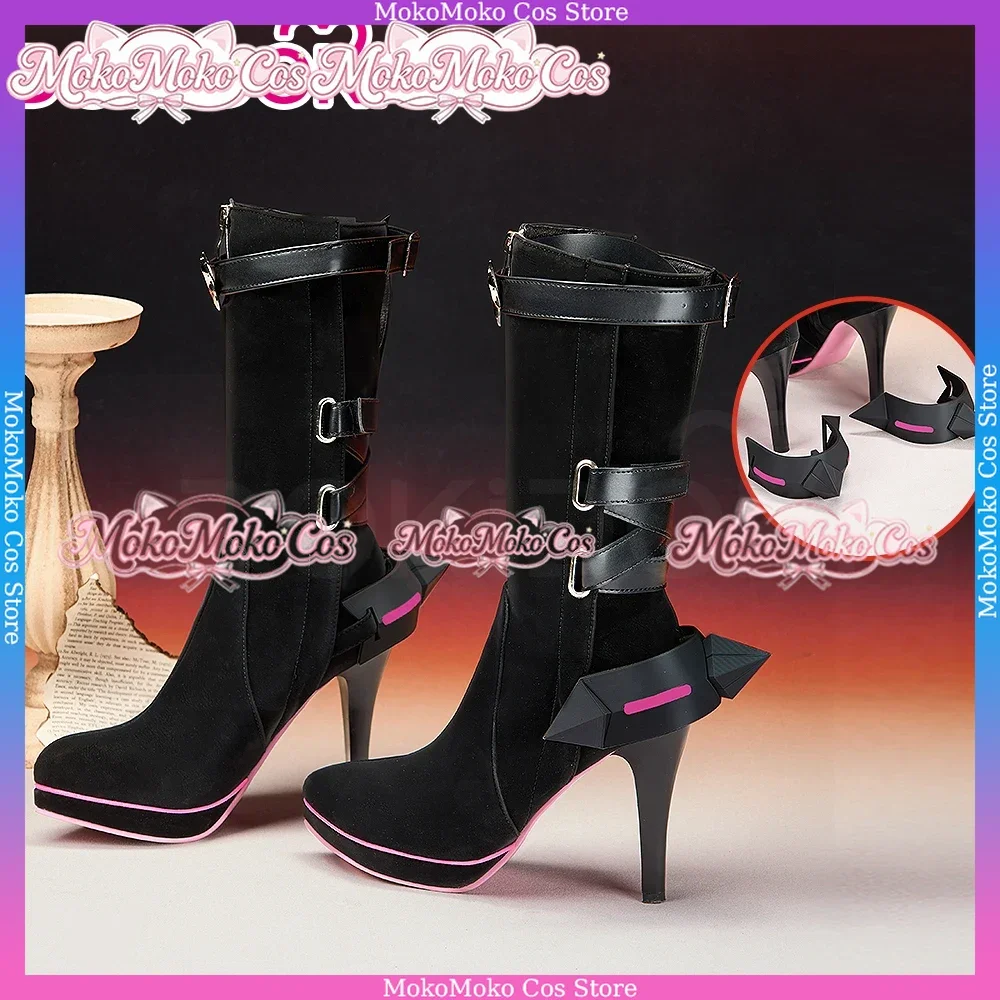 Laevatain Ling Virtuosa Arturia Exusiai Covenant Hoshiguma Cosplay Shoes Game Arknights Endfield Shoes Halloween Carnival Party
