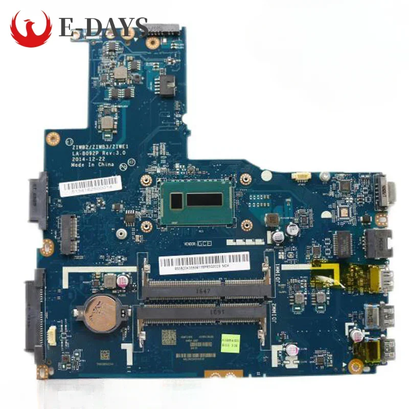 High QualityFor Lenovo 305-14IBD B40-80 Laptop Motherboard LA-B092P Mainboard I3-5005U UMA 100% Tested Okhigh - Quality