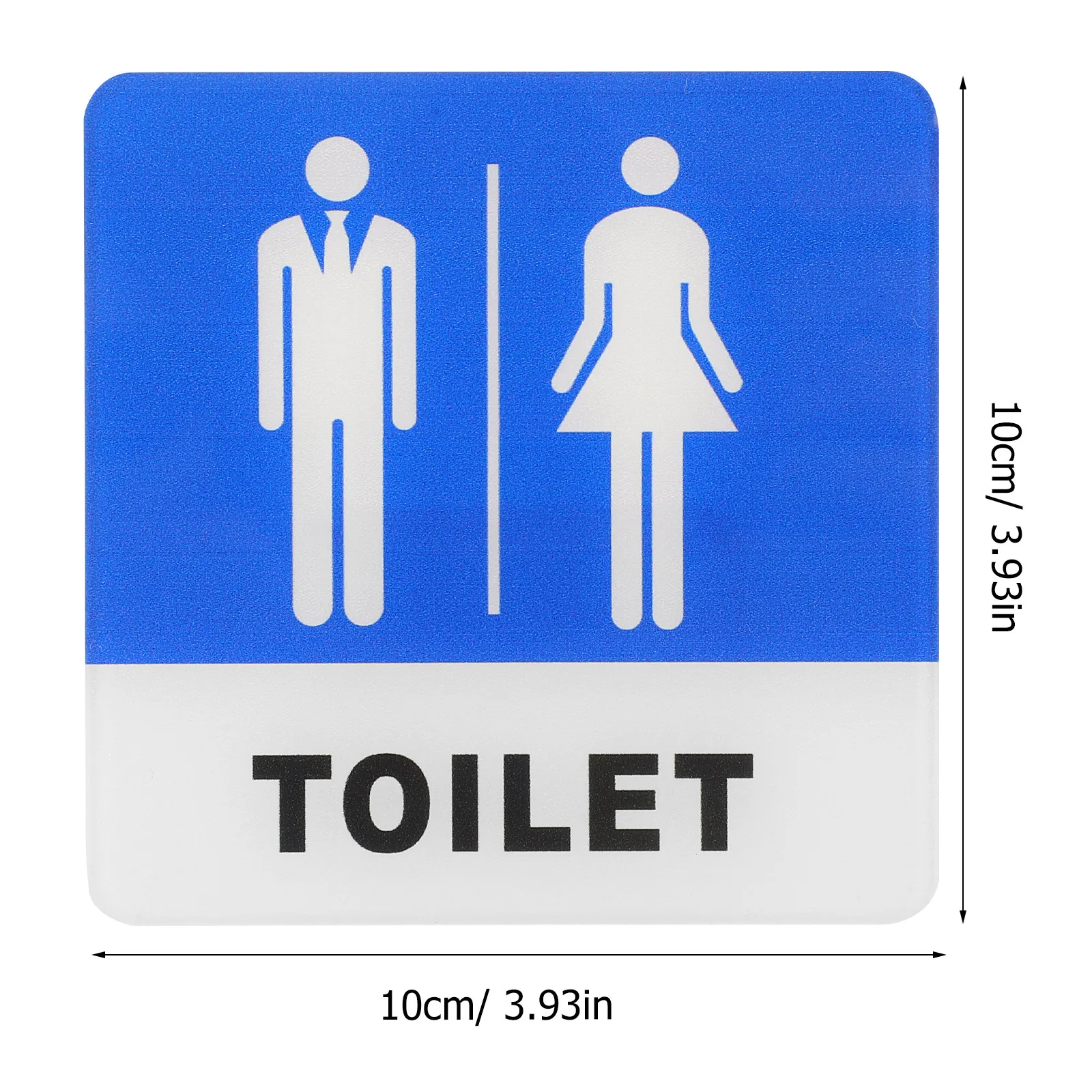 لافتة باب مرحاض للجنسين من الأ - مراجعة Home Bathroom Door Signs وسعره