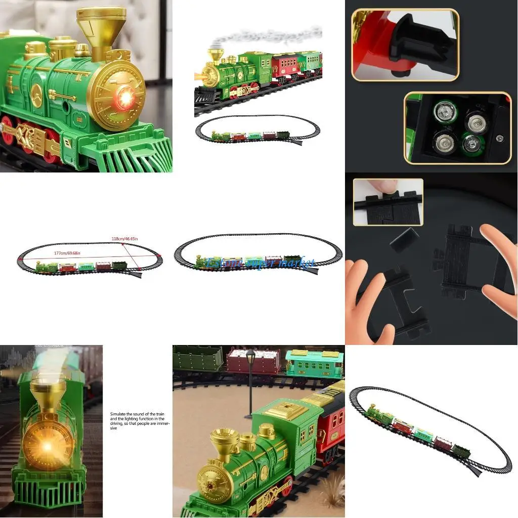 090B Puzzelbaanspeelset Auto-avontuurspeelgoed voor peuters Fantasierijk avontuur