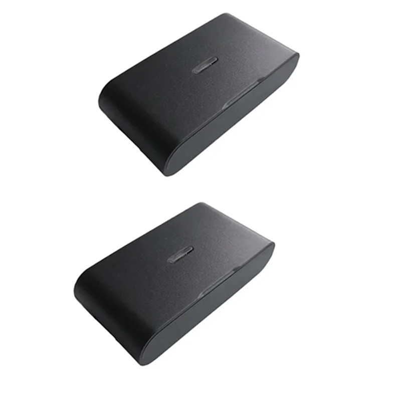 B03B-2Pcs 433Mhz Wireless Vibration Glass Break Detector, Adjustable Sensitivity, Compatible With Alarm Systems