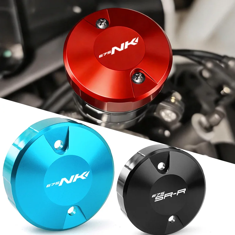 

For CFMOTO 675 NK SRR 500 SR CF MOTO 675NK 675SRR 500SR Aluminum Alloy Front Brake Oil Cup Cover Pump Accessories Motorcycle