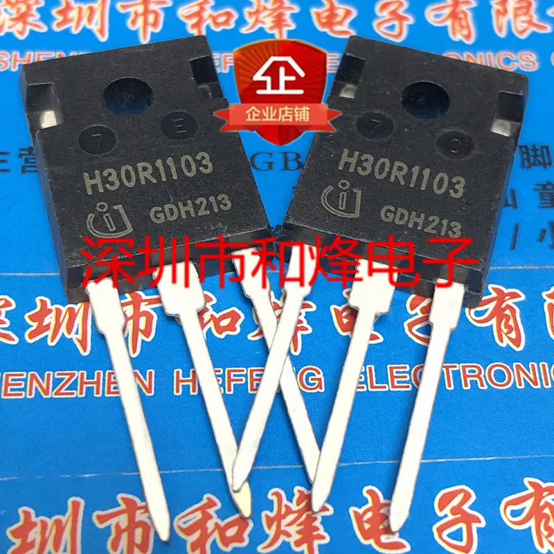 5PCS-10PCS H30R1103  IHW30N110R3   TO-247 1000V 30A  NEW AND ORIGINAL Fast Shipping Quality