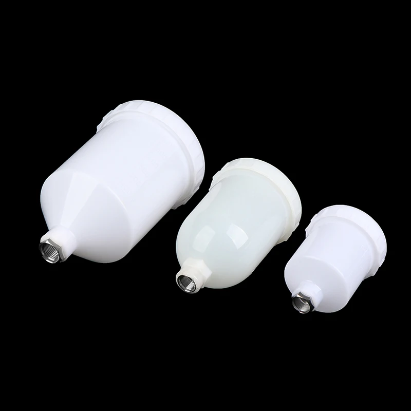 Kunststoff-Sprühfarbe, Sprühbecher, Spritzpistole, Teile, 125 ml, 250 ml, 600 ml