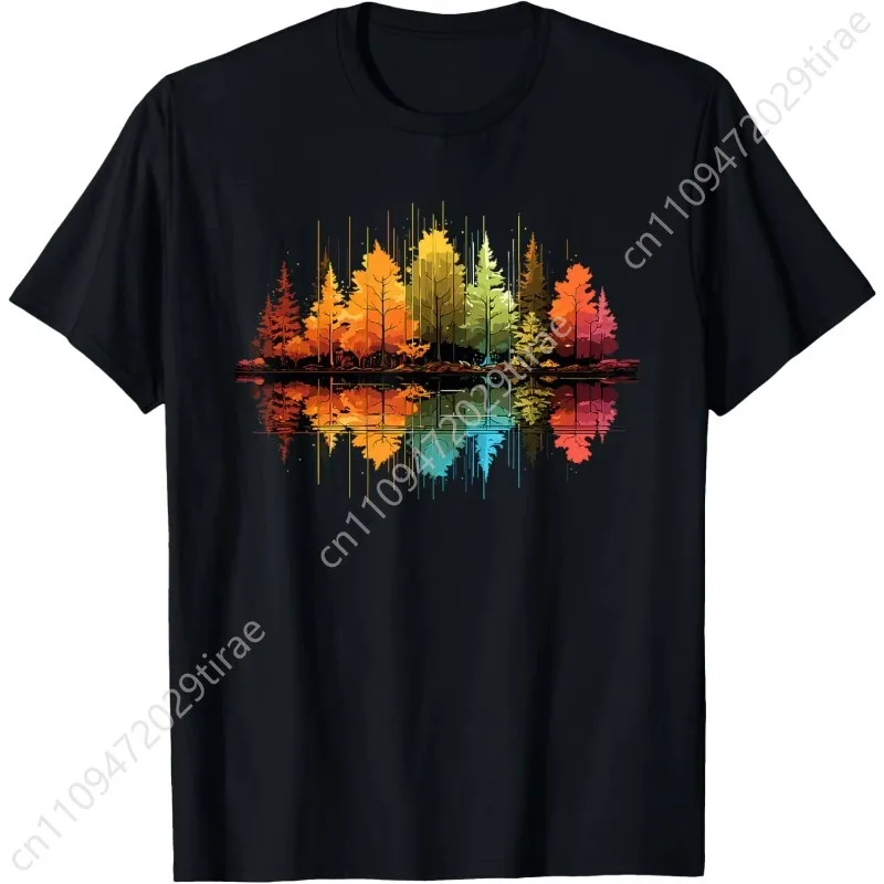 Trees Nature Mountains Adventure Outdoor Wildlife Forest T-Shirt Graphic T Shirts Print on Demand