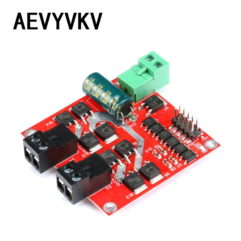7A 160W Dual DC Motor Drive Module Industrial Grade Positive Negative PWM Speed L298 Logic XY-160D