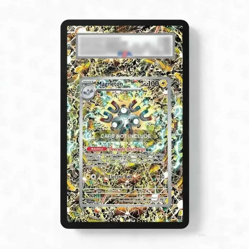 

Art Display for Surging Sparks Mega Magneton Cards PTCG Anime Game Collection Expand Gift Self Made Acrylic Protective Case DIY