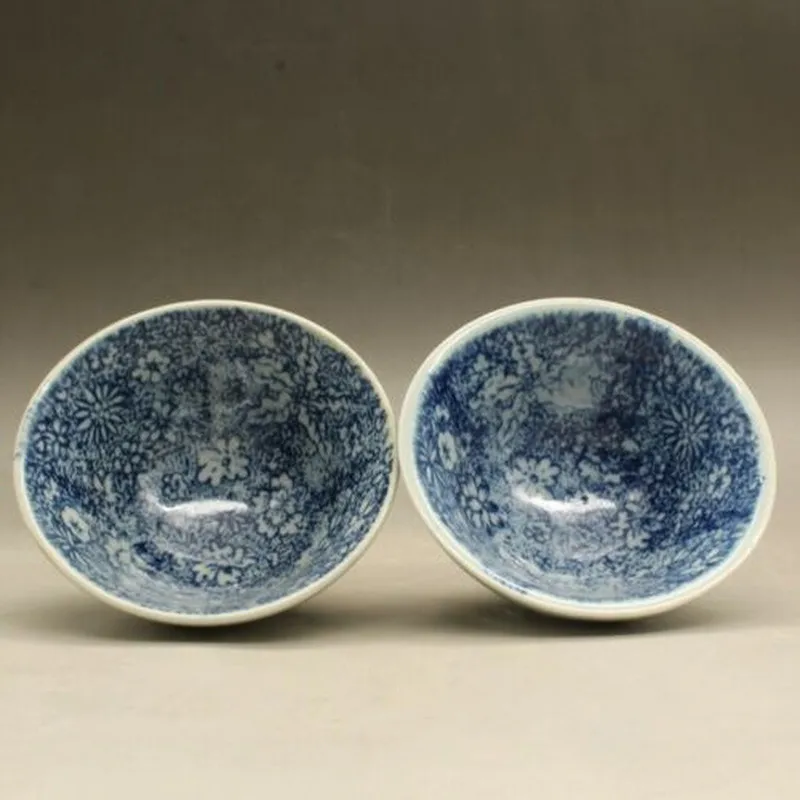 A Pair Teabowl 3.5