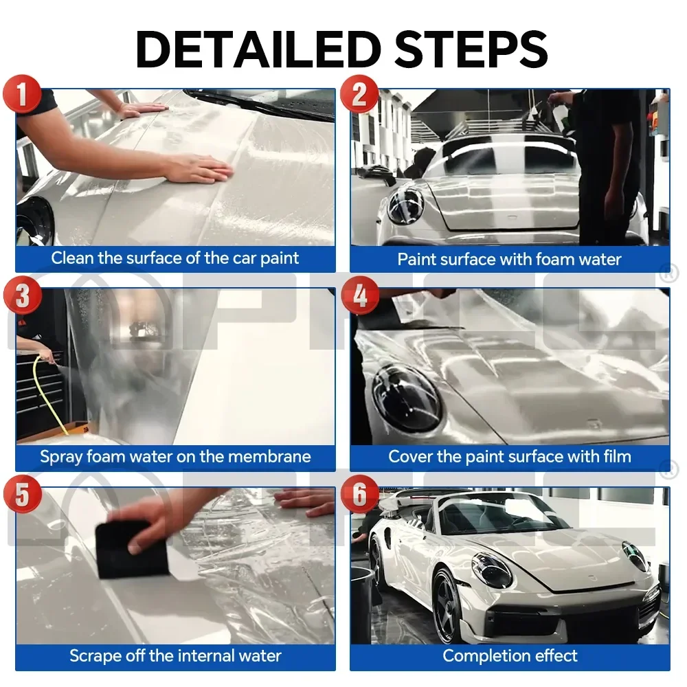 PPF TPU Car Invisible Transparent for Subaru WRX 2022 2023 2024 Sticker Doors Front Bumper Trunk Accessories Protection Film - view 5