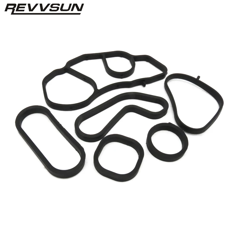 Revvsun Oil Filter Housing Seal Gasket For Peugeot 208 3008 308 508 Citroen C3 C4 C5 Mini Cooper R55 R56 R57 R60 R58 R59 R61