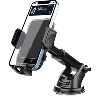 Car Dashboard Mobile Phone Navigation Holder Car Mobile Phone Holder Retractable Suction Cup Suitable For 3-7 Inch Screen Mobile