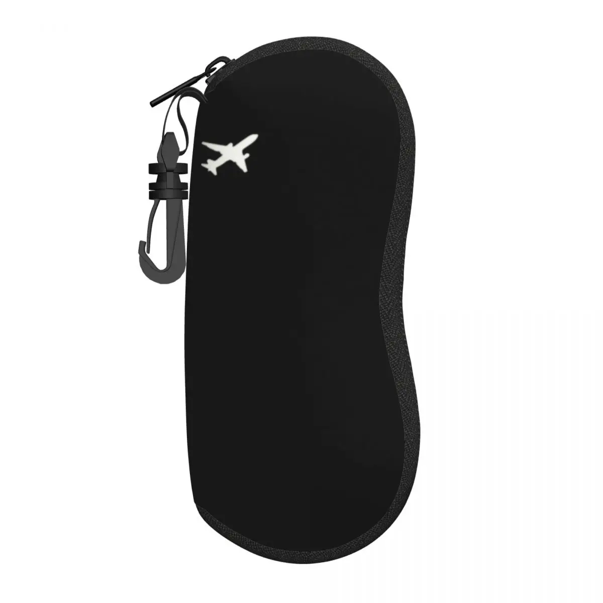 Custom Awesome Little Airplane Shell Glasses Case Travel Flight Pilot Aviation Aviator Eyeglasses Case Sunglasses Protector Box